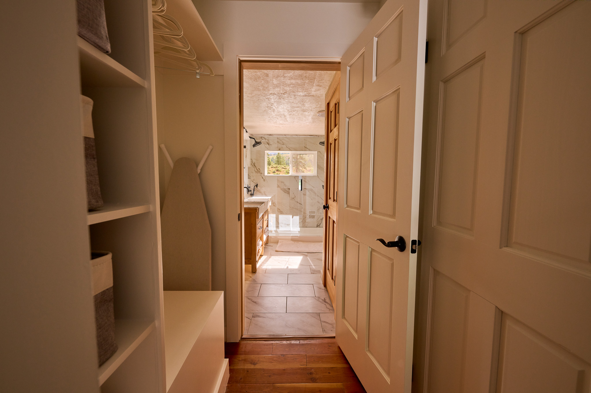Primary walk-in closet